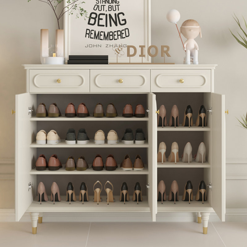 Rangement à chaussures romantique de style américain