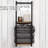 Wall Mounted Towel Rack with Wooden Shelf