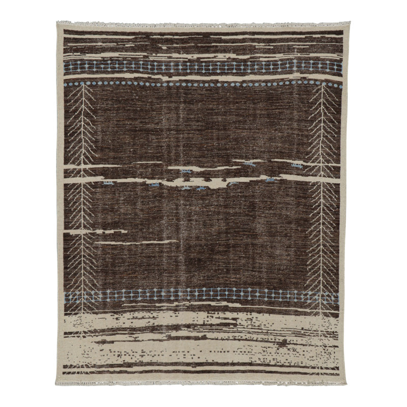 Distressed Homage Geometric Area Rug, Rectangle 12' x 15'