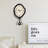 Black Irregular Pendulum Wall Clocks