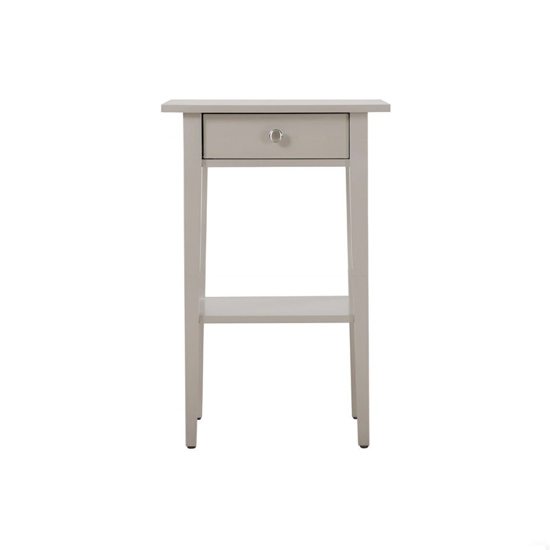  Contemporary Nightstand Wood Nightstand Bedside Table Bedroom End Table Night Table, Gray
