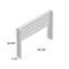 Chareese Upholstered Wingback Headboard-24763031-35934389