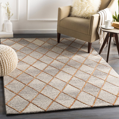 Lynden Hand Tufted Geometric Indoor Rug