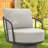 Outdoor Swivel Club Chair