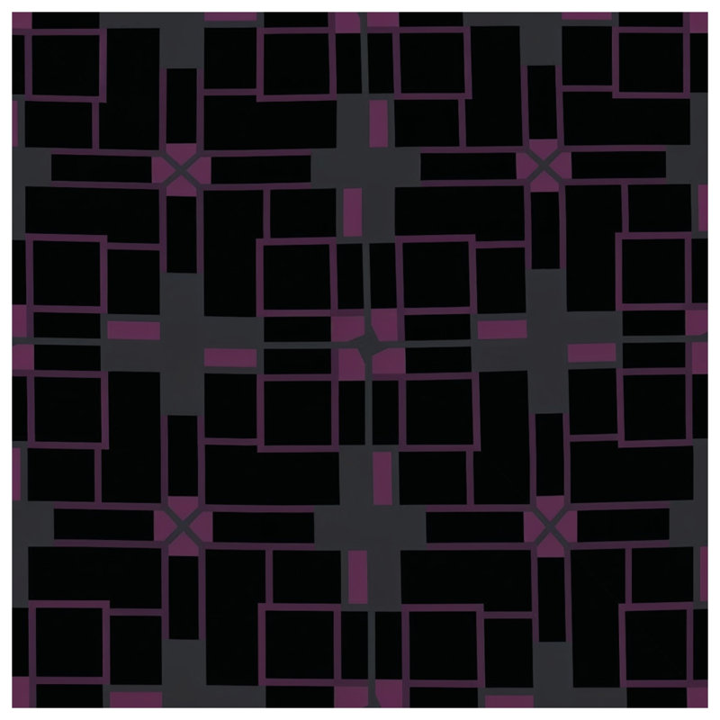 Coussins carrés à double face Squares, 16 x 16 inches