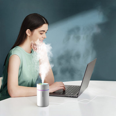 New USB Car Humidifier Silent Night Light Water Replenishment Atomization Desktop Humidifier Spray Large Hakka Aromatherapy