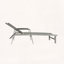 Fauteuil inclinable extérieur en aluminium antirouille Oxton