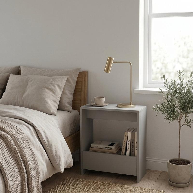 End Table, Grey