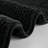 1 PCS 24X72" 100% Cotton Tufted 3000 GSM Reversible Bath Rug Black-258766673