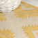 Tapis jaune / crème Kyona