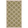 Arneshia Geometric Green/Beige Area Rug