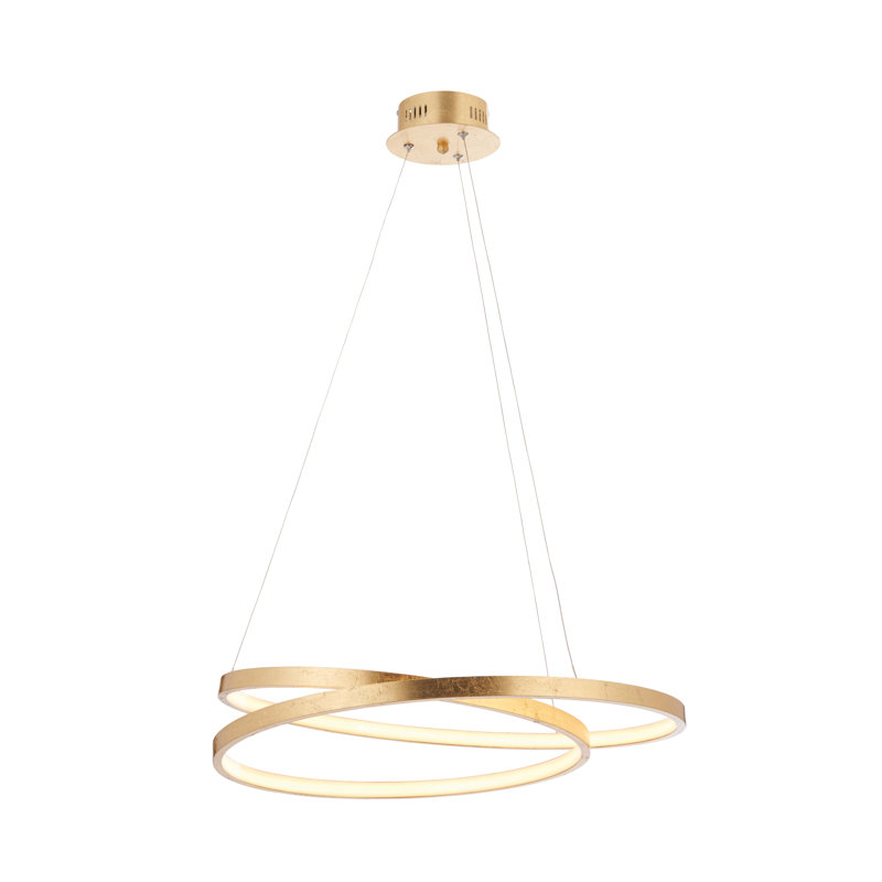 Brendan 1 - Light Waggon Wheel LED Chandelier