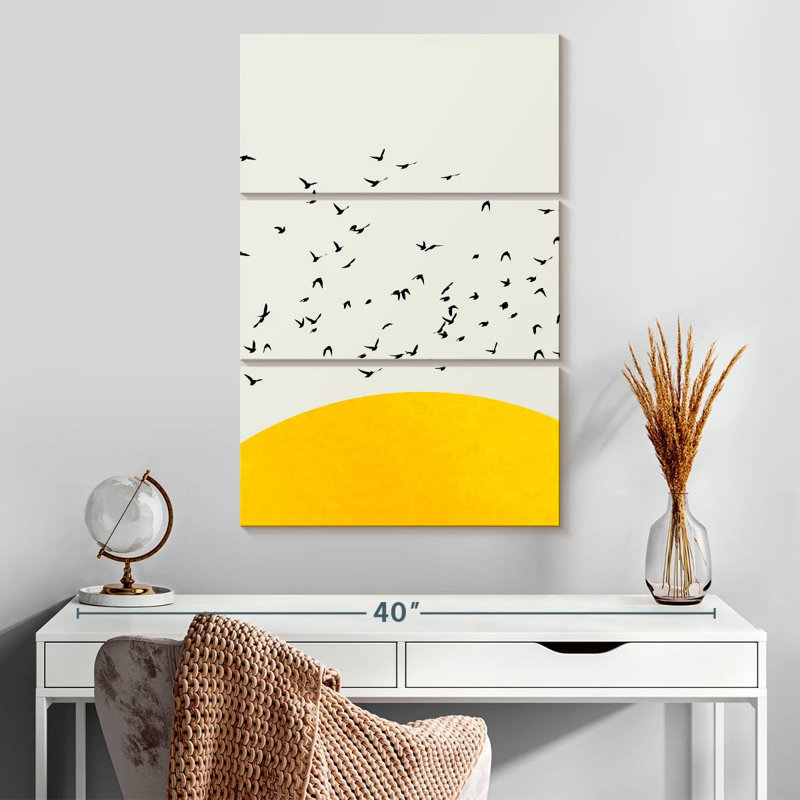 Oberle A Thousand Birds, 32" H x 20" W
