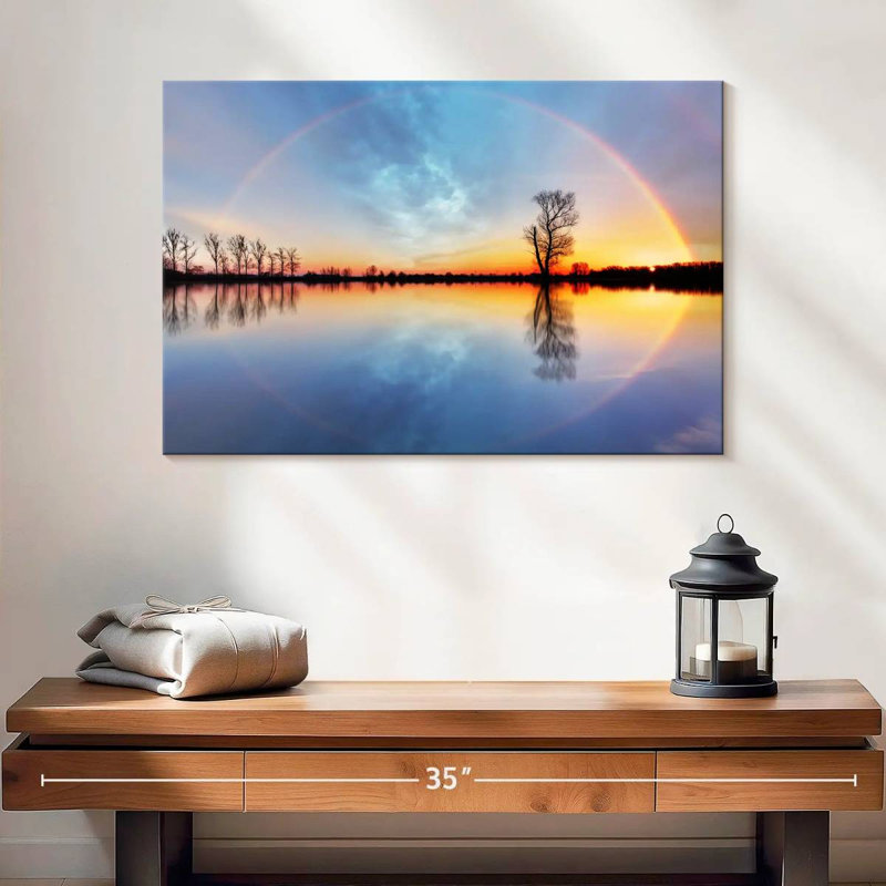 Coucher de soleil Kerrick, H 16 po x l 24 po
