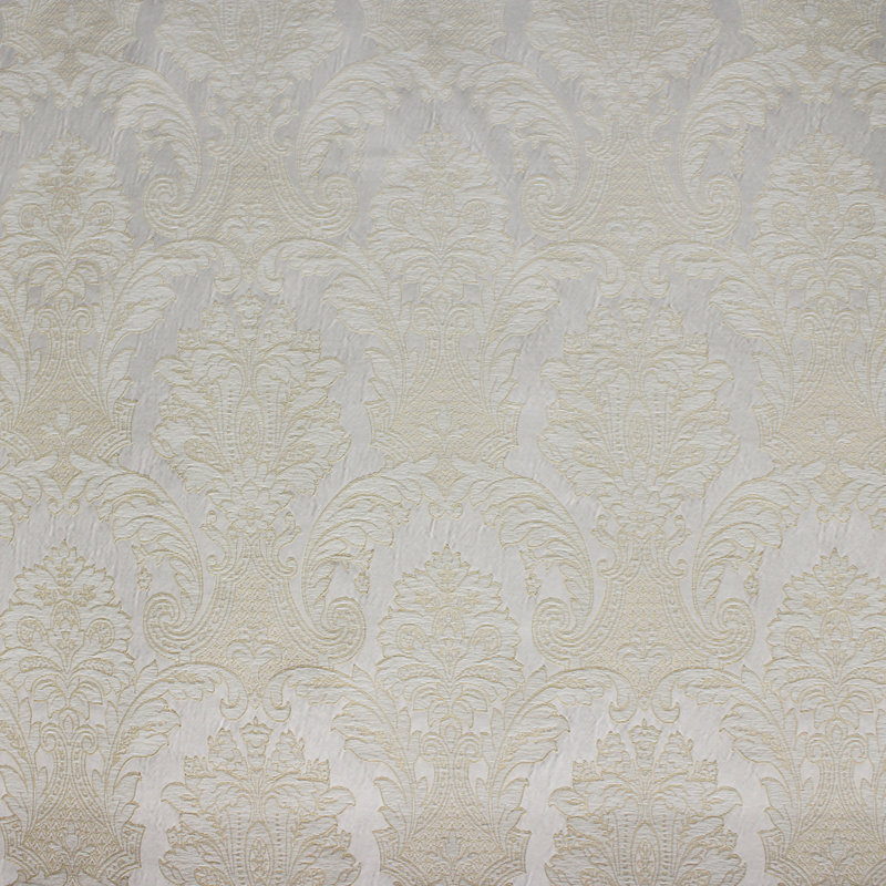 Damask Chenille | Evangeline Fabric, Ivory