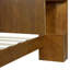 Lit plateforme en bois avec tête de lit et tablettes intégrées Hamy-129868630-129868628