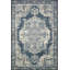 Tapis bleu tissé à motif d'étoile moderne-589528565