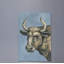 « bull attitude », reproduction de peinture à l’acrylique sur toile-24368027-62472677