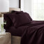 Ensemble de draps pour lit en microfibre brossée de 6 pièces Simply Soft-24746548-24746559