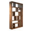 Bibliothèque de rangement en bois de teck recyclé H 87 po x l 55,5 po Mariz, naturel-68522781