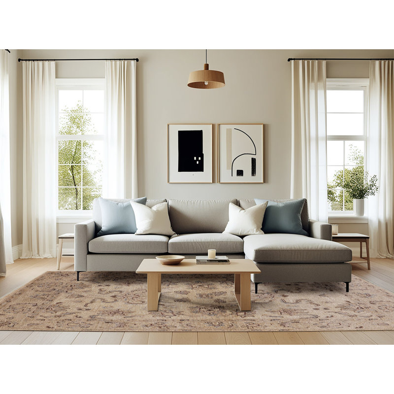 Skarp Oriental Indoor Rug, Rectangle 6' x 9'