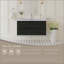Meuble-lavabo flottant avec lavabo, armoire de rangement murale avec lavabo à surface solide et tiroirs à fermeture en douceur entièrement assemblés