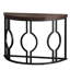 Console demi-lune pour vestibule