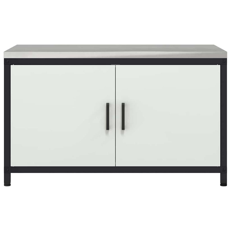 Storage Kitchen Cabinet Set, White
