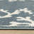 Hennings Botanical Border Blue/ Ivory Area Rug-1986547564