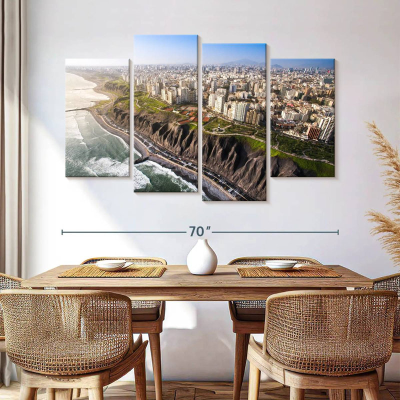 Harpa Lima Peru Coast, 42" H x 68" W