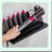 Airwrap Accessory Wall Mount: Adhesive Storage Rack for Dyson Curling Iron - Home Bathroom Organizer, Black-(Hair curler wand, brushes and barrels are not included.)