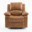 Fauteuil inclinable et oscillant en cuir