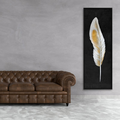 Plume - Toile encadrée Hygge pour un décor douillet