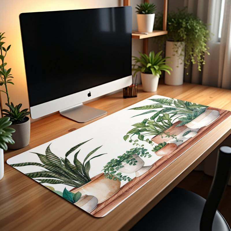 Polyester Desk Pad, 23.6x13.8