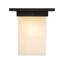 Plafonnier encastré minéral carré en albâtre 8 po (9 po de hauteur) avec finition bronze urbain-124959381-124959382
