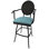Swivel Upholstered Counter Stool