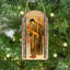 Inspirational Icon 5'' Handmade Wood Shatterproof Photo Ornament
