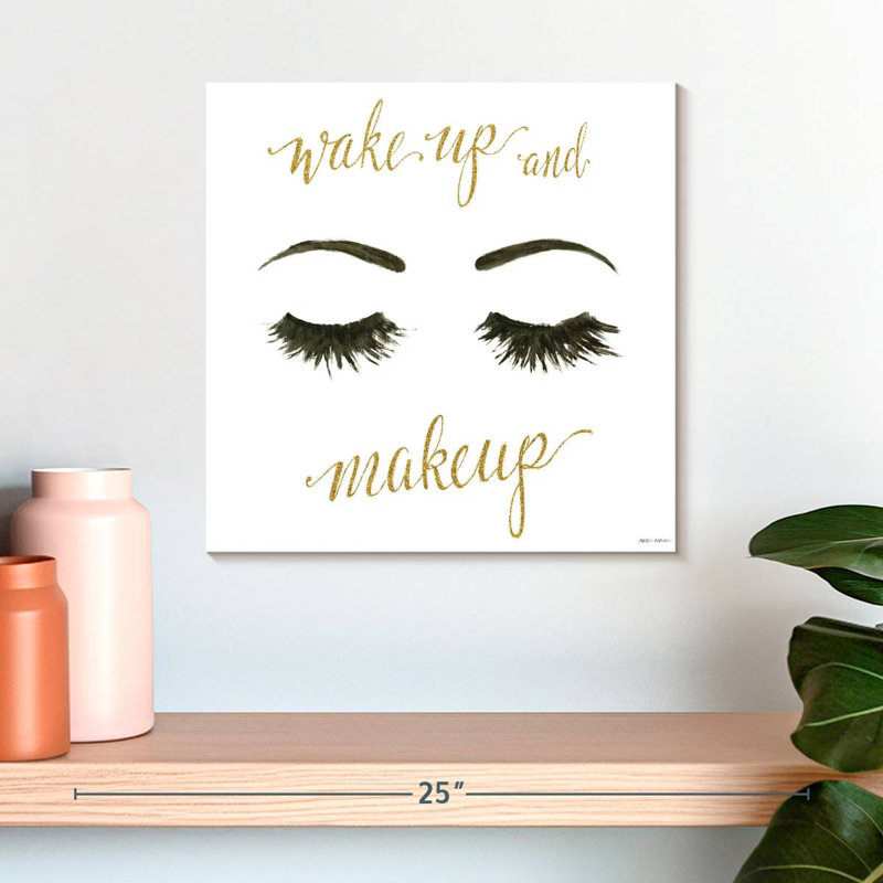 Tergel Wake Up And Make Up II, 16" H x 16" W