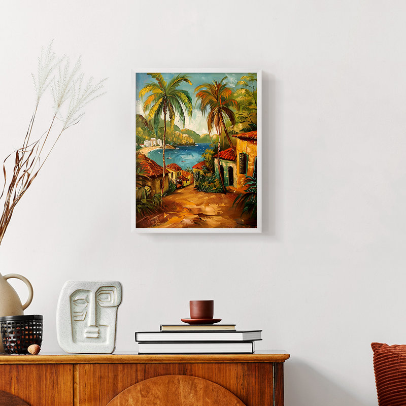 Série LANDSCAPES CDVI - reproduction encadrée de qualité supérieure - prête à être accrochée - aucun clou requis
