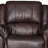  39" Luxe Comfort Manual Recliner with Nailhead Trim, Brown-116842808