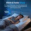 Base de lit réglable Comfort avec préréglages intelligents et moteur silencieux - compatible avec les matelas universels-1880049867