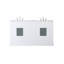 Ensemble de meuble-lavabo double 60 po Pardue-426896454