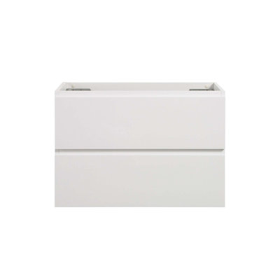 Wall Mounted Bathroom Cabinet With Two Drawers