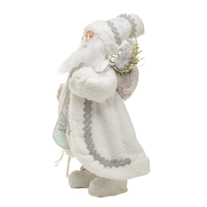 Père Noël nordique blanc