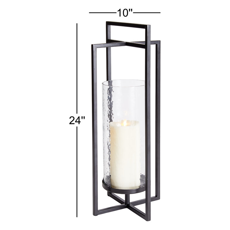 Exton Lantern, 24" H x 10" W x 10" D