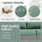 5 Pieces Patio Conversation Set-1505605491