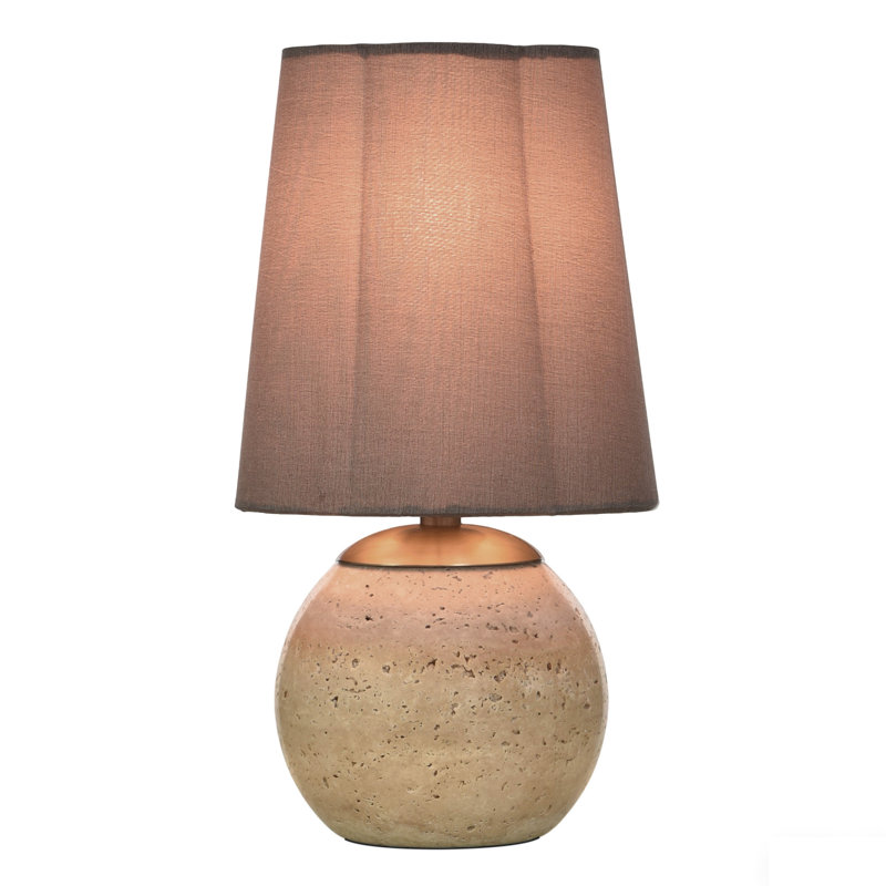 Lampe de table Tamal Day for Stylecraft Rosalind, Brun, Beige naturel