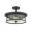 Plafonnier semi-encastré cylindrique 13,75 po Attah-1786461392-1613038132