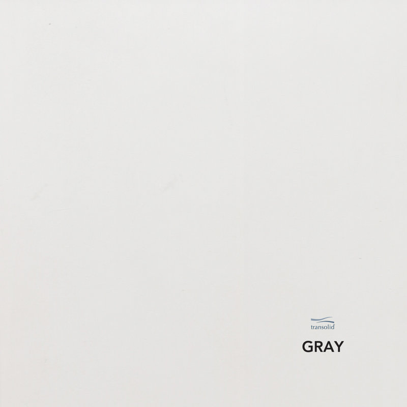 Expressions Solid Surface 60" W x 32" D x 72" H 3-Piece Trimmable Shower Wall Panel Kit, Grey, Gray