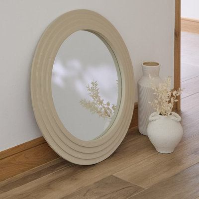 70cm Wooden Mirror